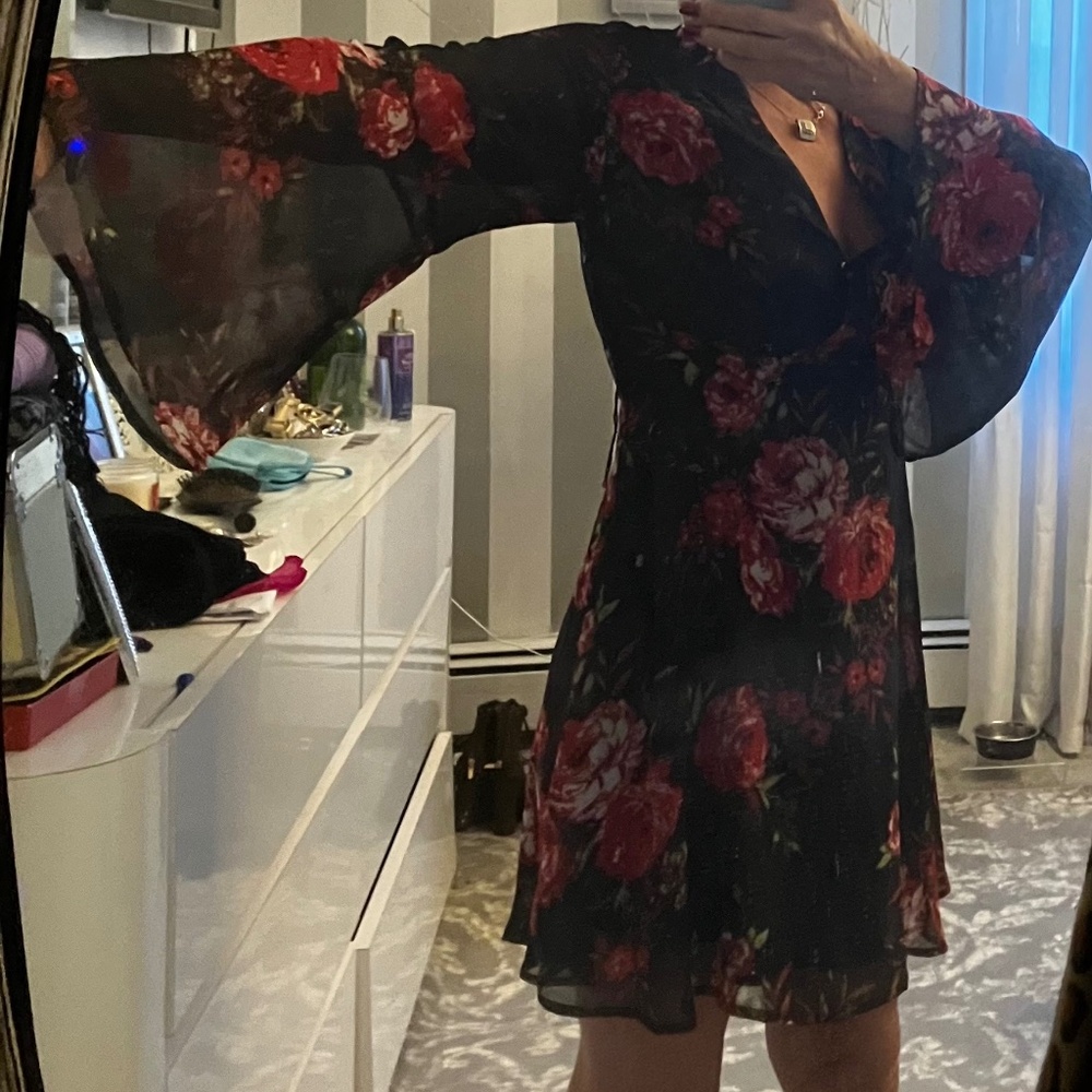 Famine & Flirty flower print dress